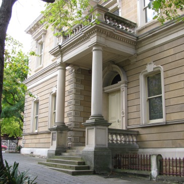 Hobart Town Hall, Tasmania, erected 1864